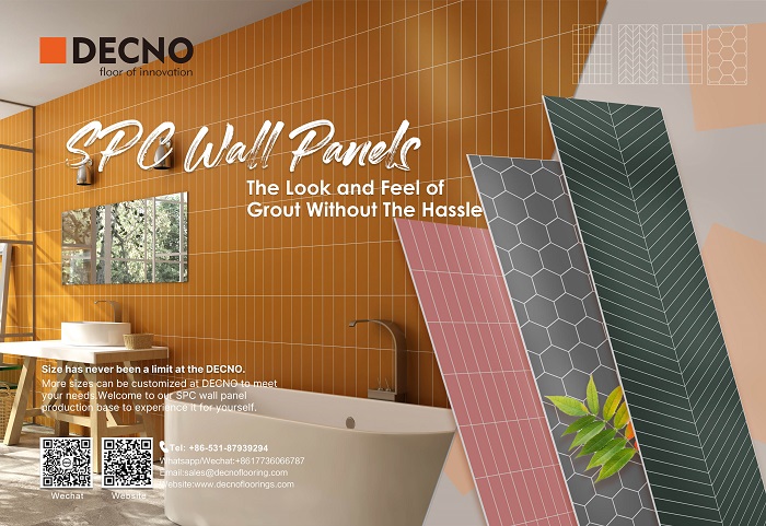لوحة حائط SPC منقوشة｜DECNO