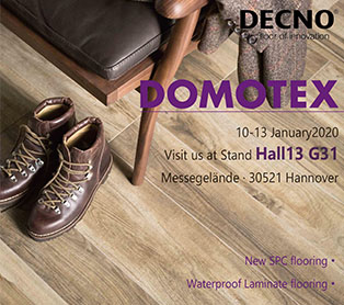 DOMOTEX هانوفر 2020 - مجموعة DECNO