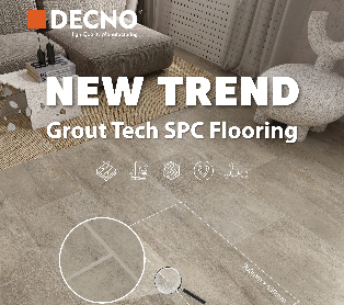 أرضيات Grout Tech SPC｜DECNO